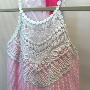 Lilly Pulitzer Britt seersucker mini dress